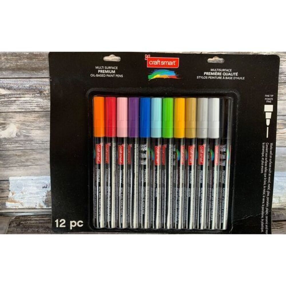 Oil Paint Pens Set 12 NIB